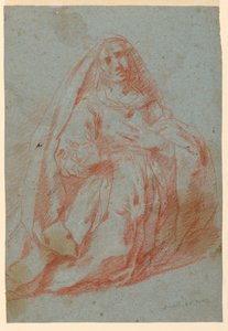 Study of a Mourning Woman by Unbekannt