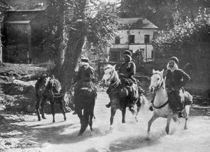 Sudanese Cavalry, France by Unbekannt