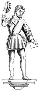 Swiss courier, 15th century