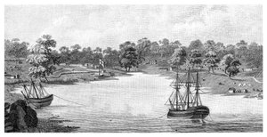 Sydney Cove, New South Wales, Australia, 1788