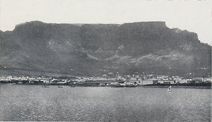 Table Mountain and Cape Town by Unbekannt