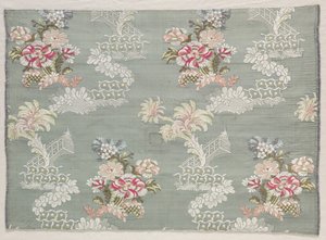 Taffeta, Brocaded by Unbekannt