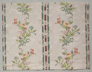 Taffeta, Brocaded by Unbekannt