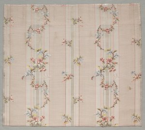 Taffeta Fragment, 1774-1793 by Unbekannt