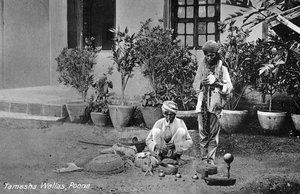 Tamasha Wallas, Pune Poona, India, Early 20th century
