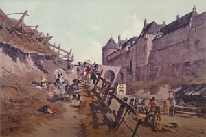 Target Practice Dieppe 1795, 1896 by Unbekannt