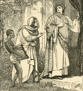 Tarquinius and the Sibyl, 1890 by Unbekannt