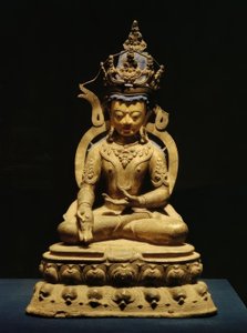 Tathagata Ratnasambhava / Sculpture, 1300 AD