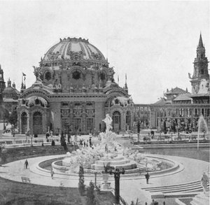 Temple of Music at the Pan-American Exhibition at Buffalo by Unbekannt