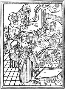 Temptation to Impatience, c1465 1964 by Unbekannt