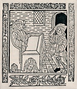 Tenant Paying Rent, 1523, 1903 by Unbekannt