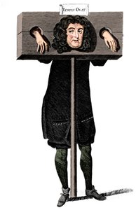 Testis Ovat, Titus Oates in the Pillory, 17th Century by Unbekannt