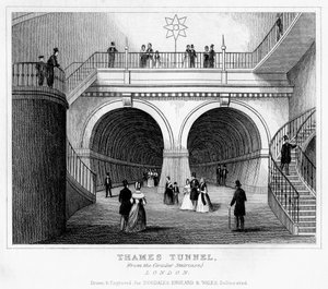 Thames Tunnel, London, 19th century