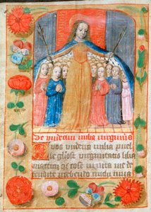 The 11,000 Virgins, Church of St Esprit, 15th century by Unbekannt