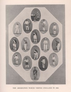 The Aborigines which visited England in 1868 by Unbekannt