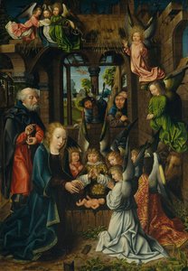 The Adoration of the Christ Child by Unbekannt