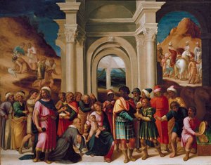 The Adoration of the Magi by Unbekannt