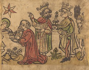 The Adoration of the Magi by Unbekannt