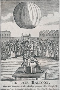 The Air Balloon, 1783, 1920 by Unbekannt