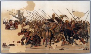 The Alexander Mosaic, c79 AD, 1902 by Unbekannt