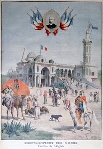 The Algerian Pavilion at the Universal Exhibition of 1900, Paris