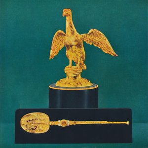 The Ampulla or Golden Eagle and the Spoon by Unbekannt