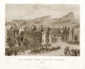 The Ancient Royal Palace of Holyrood. Edinburgh