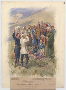 The April Uprising 1878. Negotiations at the Headquarters of the Insurgents, 1878