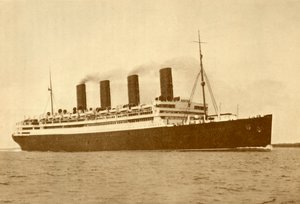 The Aquitania Cunard Line, 45,647 Tons by Unbekannt