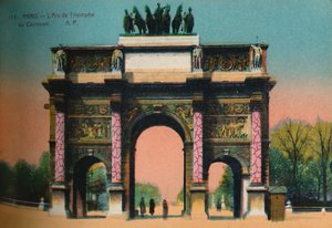 The Arc de Triomphe du Carrousel, Paris