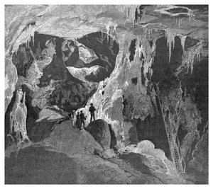 The Arch Cave Looking North, Jenolan Caves, New South Wales, Australia by Unbekannt