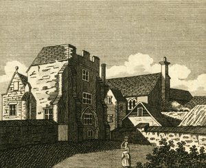 The Archbishops Palace Great Hall, at Canterbury by Unbekannt