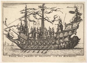 The Argonauts Led by Minerva, from the Series