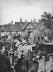 The Arrival of King George