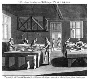 The Art of Grinding and Polishing of Plate-Glass, 1748 by Unbekannt