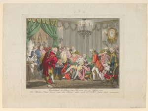 The Assassination of King Gustav III on 16 March 1792 by Unbekannt