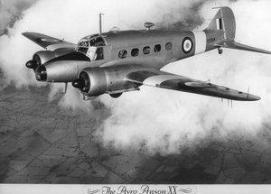 The Avro Anson XX, c1940s