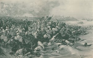 The Battle of Aboukir by Unbekannt