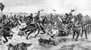The Battle of Agincourt, 25 October 1415 by Unbekannt
