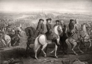 The Battle of Blenheim, 1704 by Unbekannt