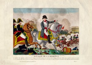 The Battle of Borodino on August 26, 1812 by Unbekannt