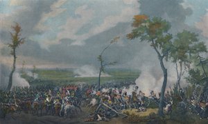 The Battle of Hanau, October 30, 1813, 1896 by Unbekannt