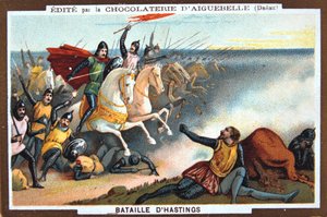 The Battle of Hastings, 1066, 19th century by Unbekannt