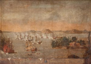 The Battle of Hoglande on 22 July 1713, 1713