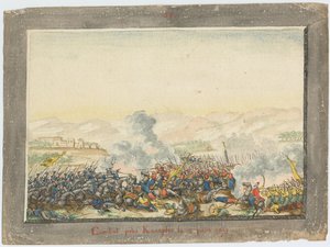 The Battle of Kulevicha on June 11, 1829 by Unbekannt