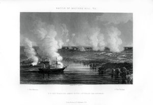 The Battle of Malvern Hill, Virginia, 1 July 1862