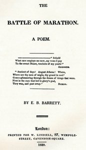 The Battle of Marathon. A Poem