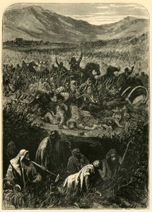 The Battle of Michmash by Unbekannt