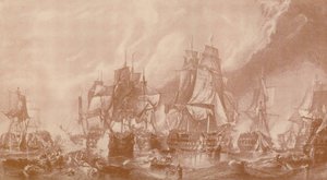 The Battle of Trafalgar, 1805, 1896 by Unbekannt