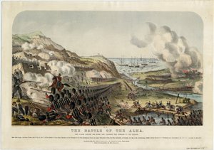 The Battle of the Alma on September 20, 1854 by Unbekannt